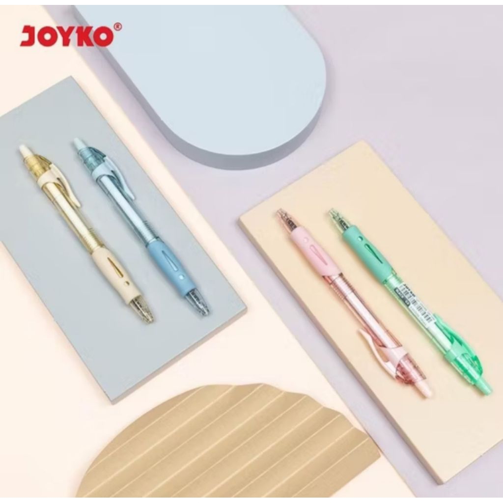 

Joyko GP-25AN Gel Pen 0,55mm Black (1 Pack isi 12 pcs)