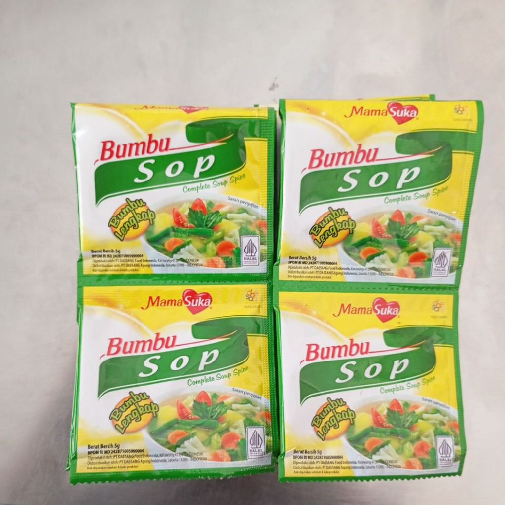 

Bumbu Sop Mama Suka Renceng Isi 12sachet 5g