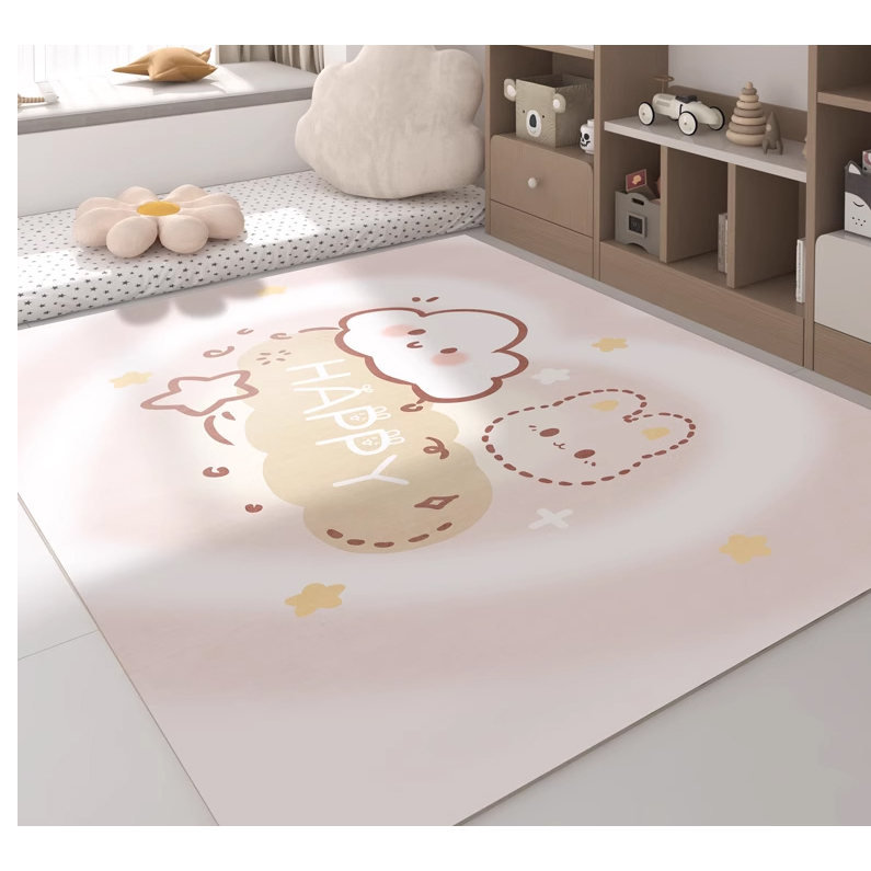 Karpet Lantai Eropa Style Permadani Anti Slip Karpet Aesthetic Ukuran 160X200 160X210 180X200 190X22