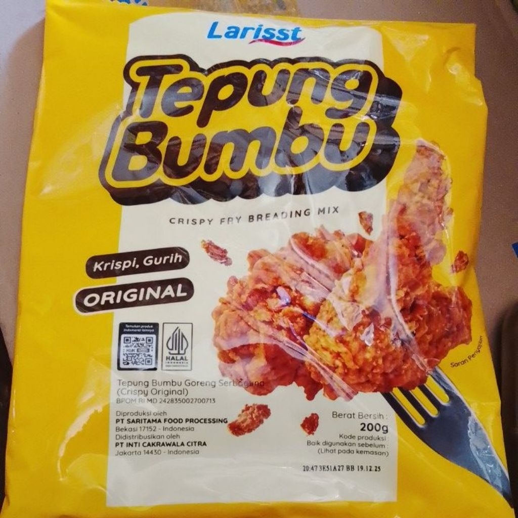 

larist tepung bumbu 200gr