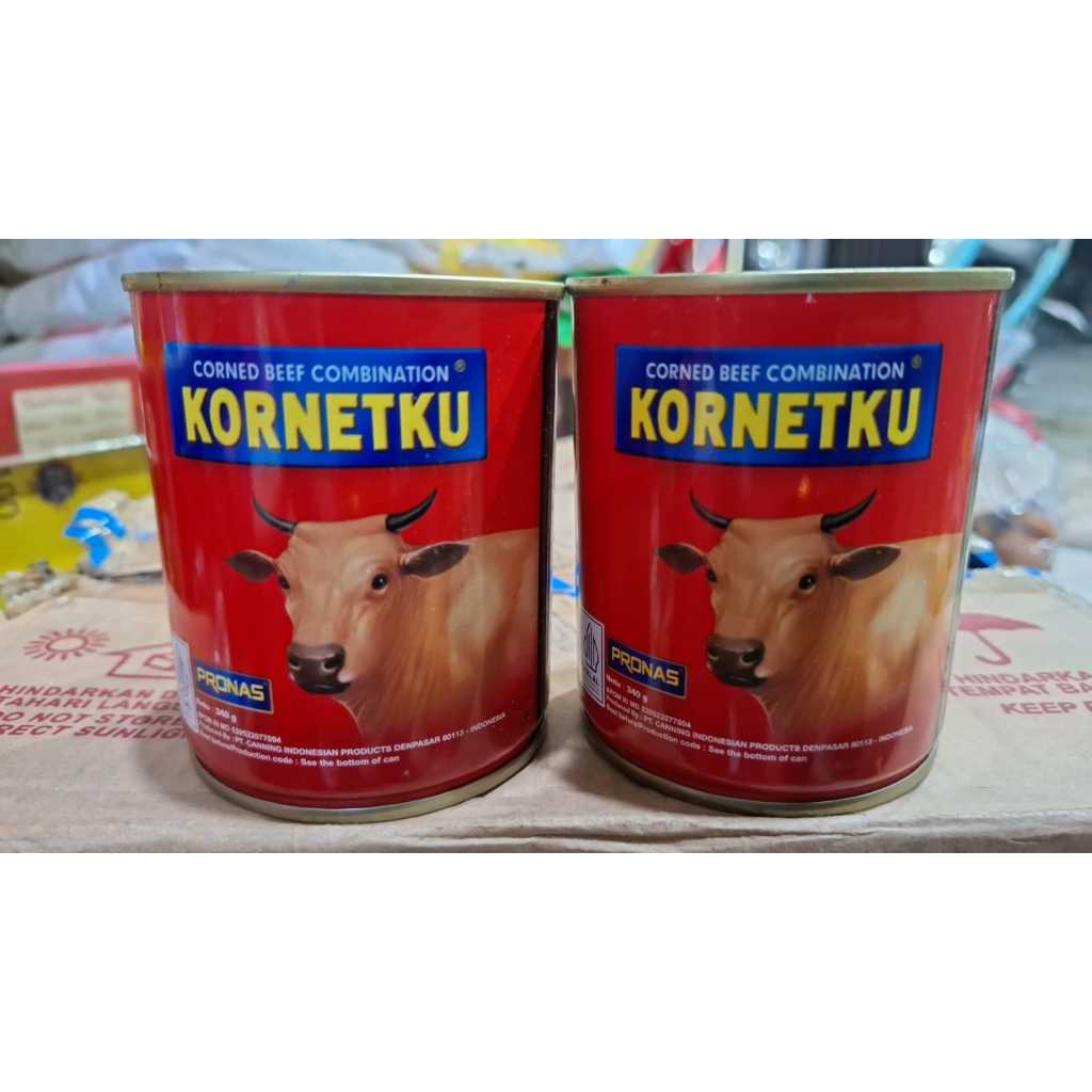 

Kornetku Kornet Daging Sapi Corned Beef Pronas HALAL 340gr