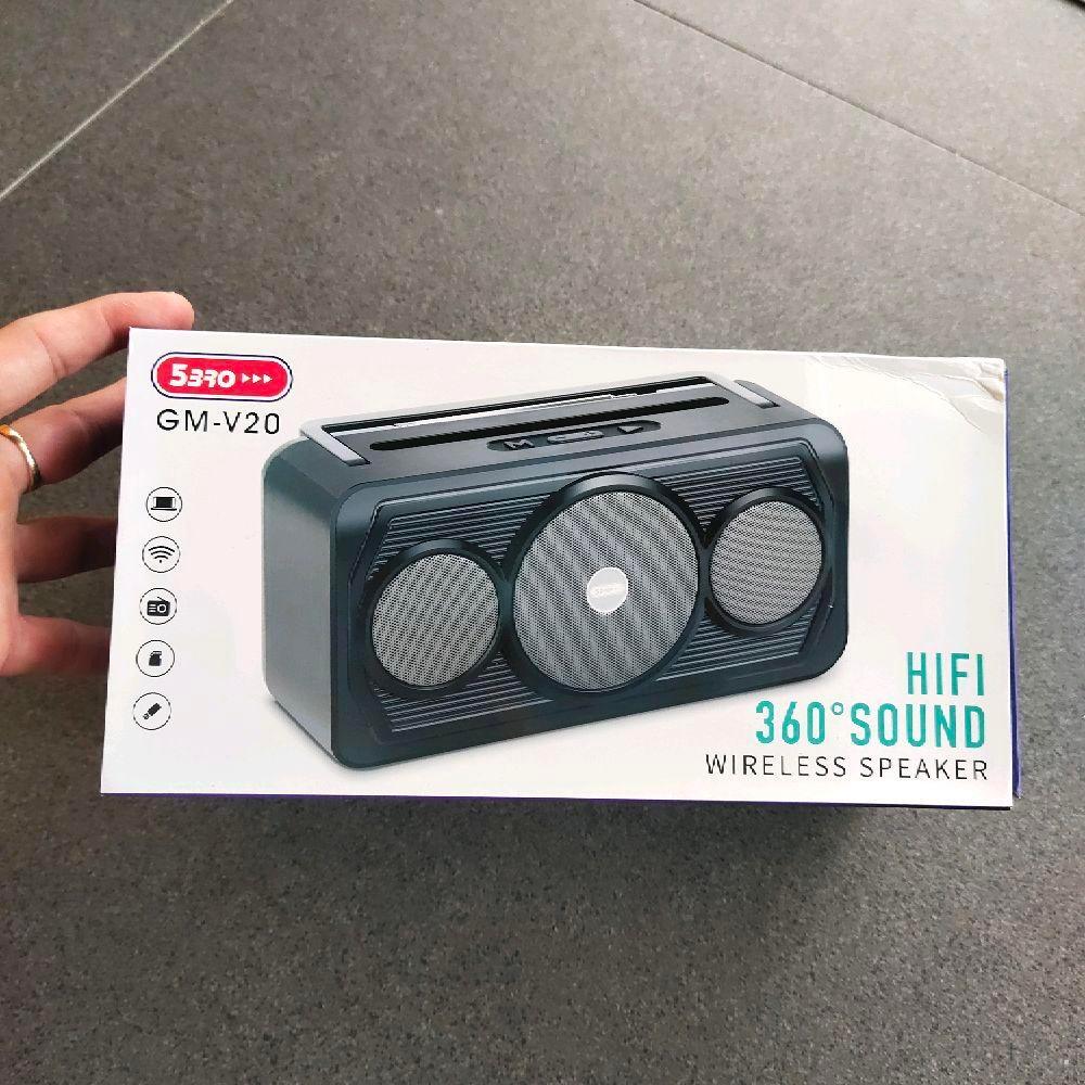 SPEAKER BLUETOOTH 5BRO GM-V20 / GM V20 MANTUL BASSNYA KAK
