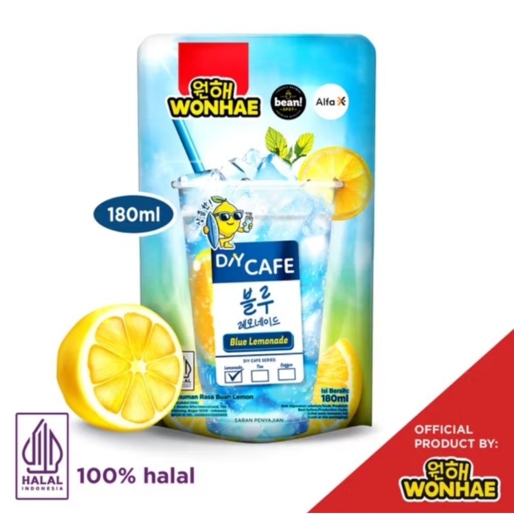 

WONHAE DIY CAFE BLUE LEMONADE 180ML