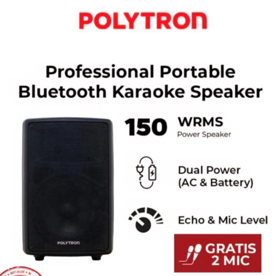 POLYTRON SPEAKER PORTABLE PAS PRO 8F3