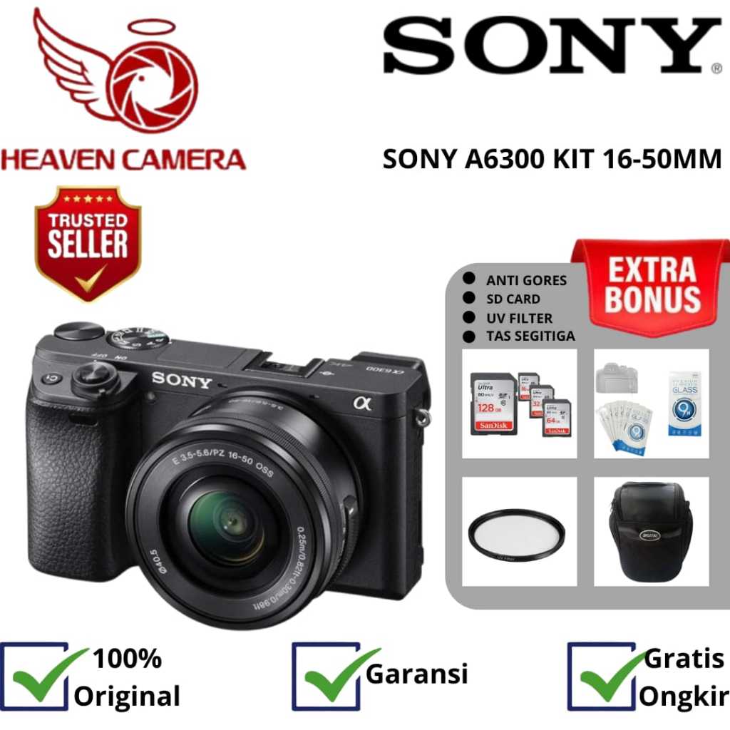 SONY ALPHA A6300 KIT 16-50MM / SONY A6300 KIT 16-50MM