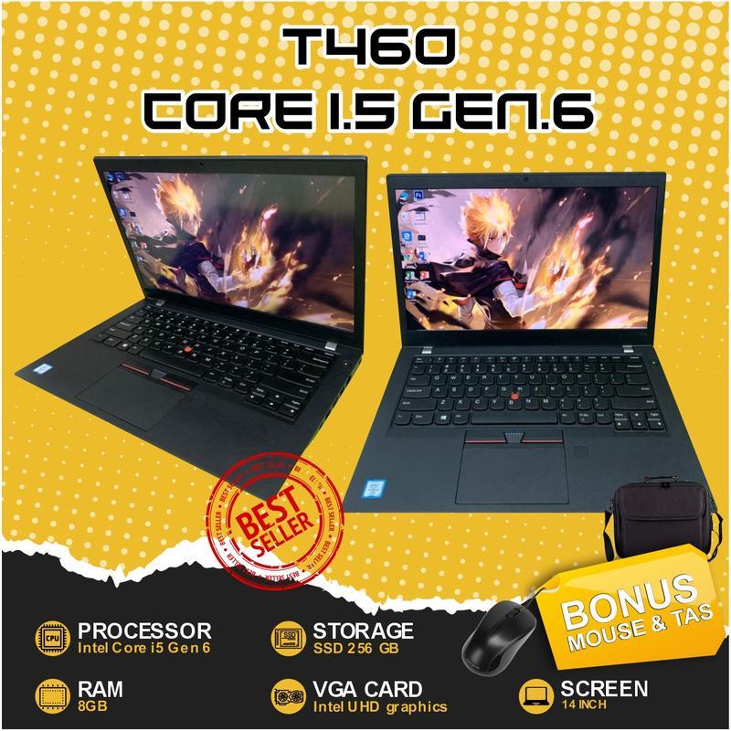 Lenovo Thinkpad T460 Core i5 - Murah - Bergaransi