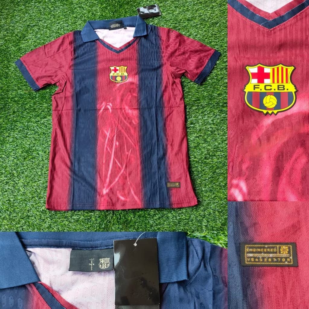 "PLAYER ISSUE JERSEY BAJU BOLA BARCAA X CACTUS JACK HOME 2000/2001 PLAYER VERSION PI.