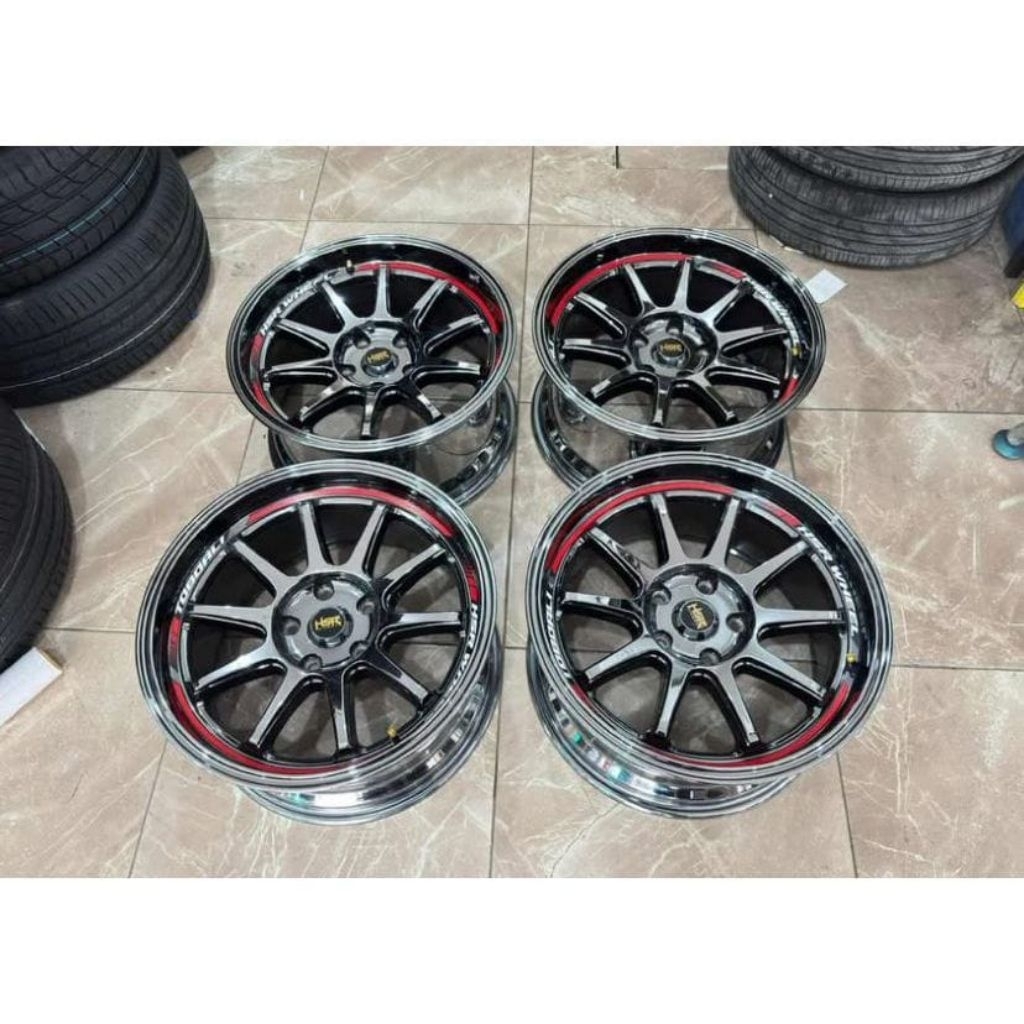 Velg Mobil Second TOBOALI HSR Ring 17 pcd 5x114,3 Inova Reborn Zenix Venturer Rush Terios Crv