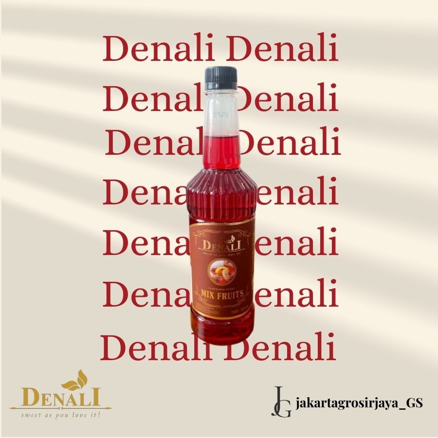 

DENALI SYRUP MIX FRUITS 750ml - MIX FRUIT BUAH 750 MILI