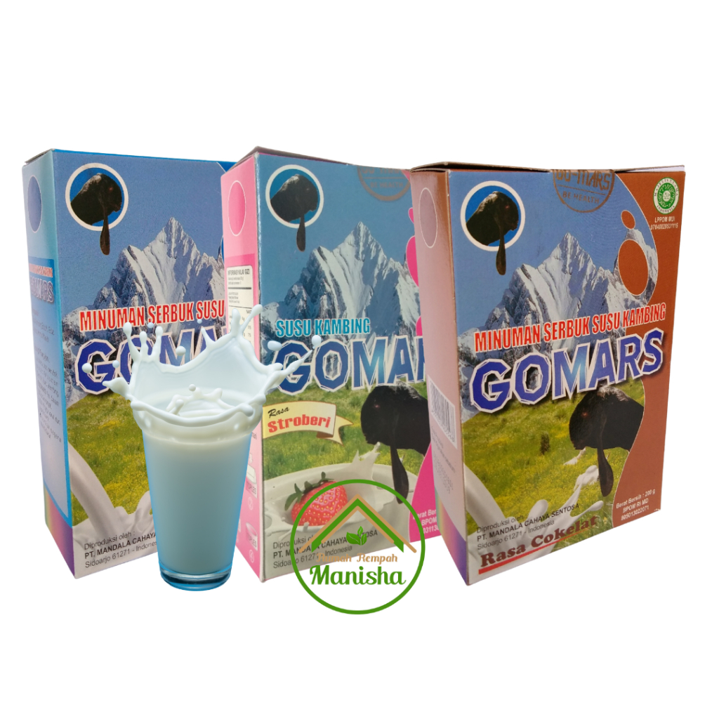 

Gomars Minuman Serbuk Susu Kambing Etawa 200gr