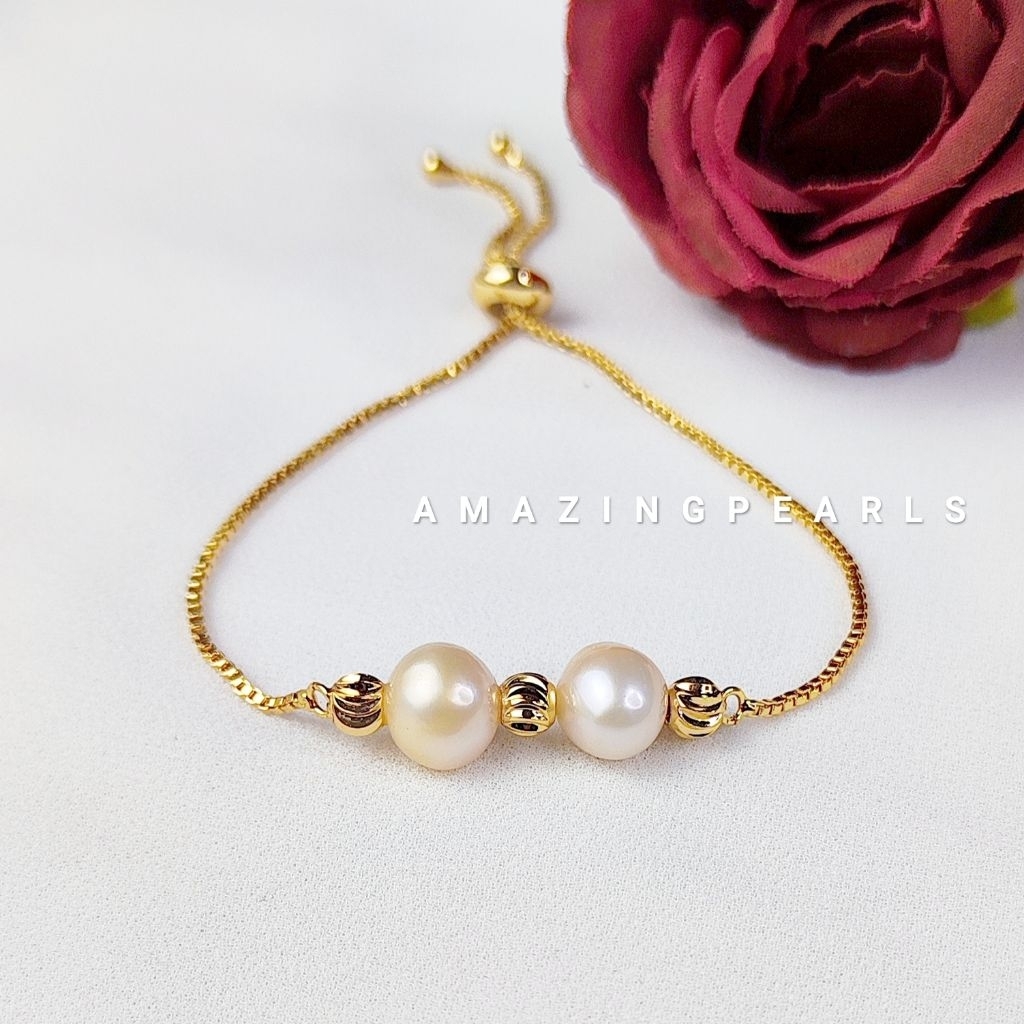 GELANG MUTIARA LOMBOK MODEL SERUT