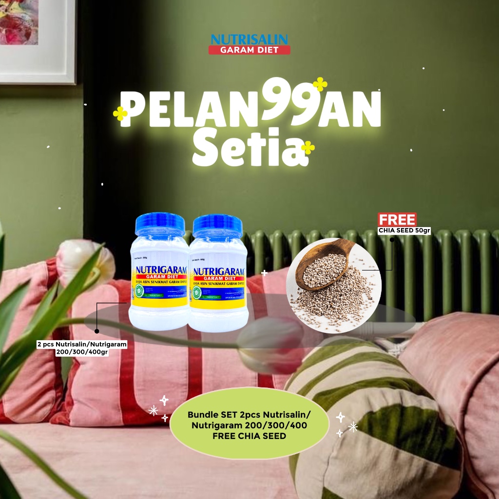 

Bundle D - Nutrigaram 300 gram x Chia seed