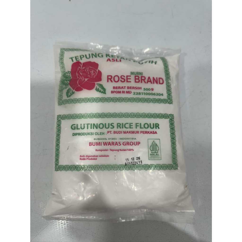 

Tepung ketan putih Rose brand