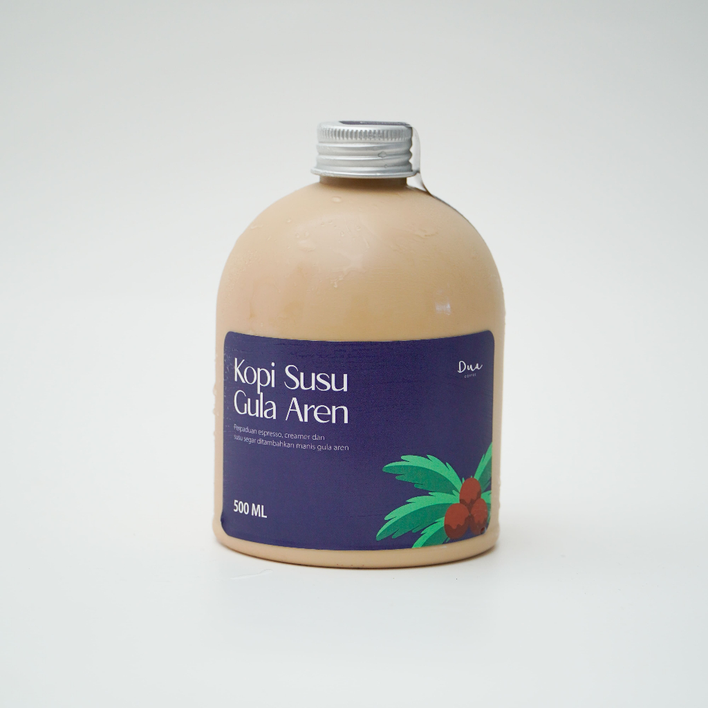 

Kopi Susu Gula Aren Dua Coffee Minuman Kemasan Botol 500 ml
