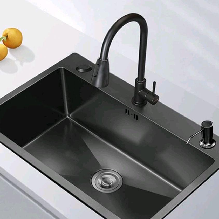 Kitchen Sink Ukuran 8050 Warna Hitam