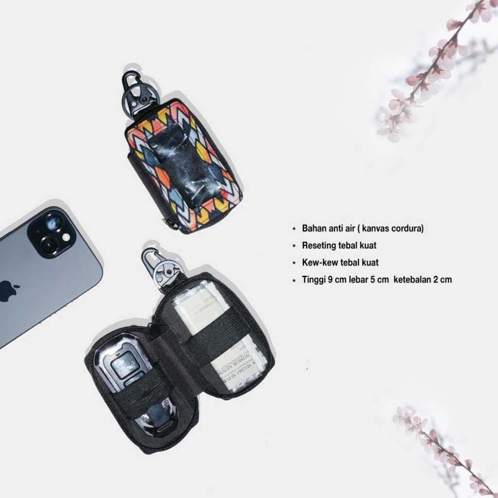 Dompet Stnk Motor Keyless Gantungan Kunci Remot Mobil