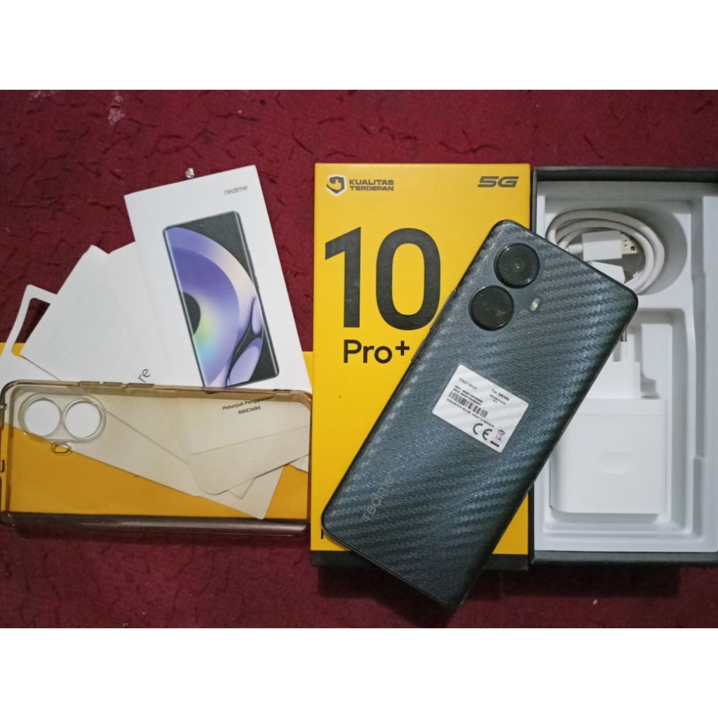 Realme 10 Pro Plus ram 12/256gb Fullset second