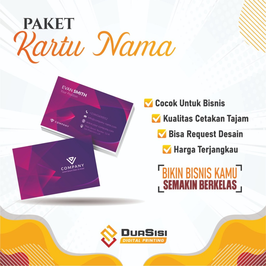 

PAKET MURAH CUSTOM KARTU NAMA (1 BOX ISI 100 PCS FREE BOX)