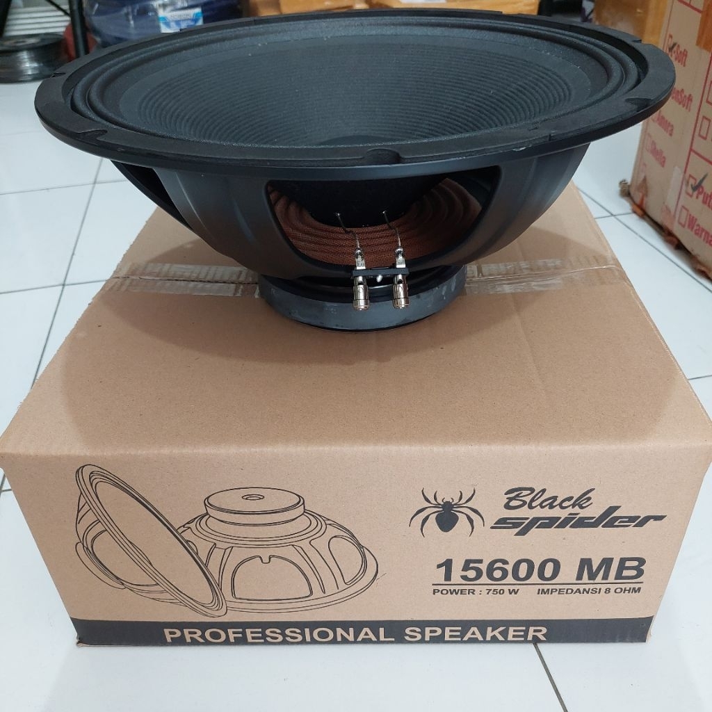 speaker 15 inch Black Spider 15600 original speaker blackspider 15inch