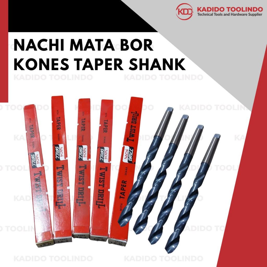 Nachi Mata bor Kones Taper shank ukuran 28 mm / 29 mm / 30 mm