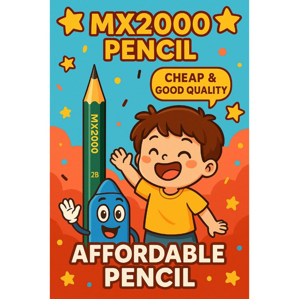 

PENSIL 2B M2000 MURAH ORIGINAL-PENSIL 2B ISI 12 PCS