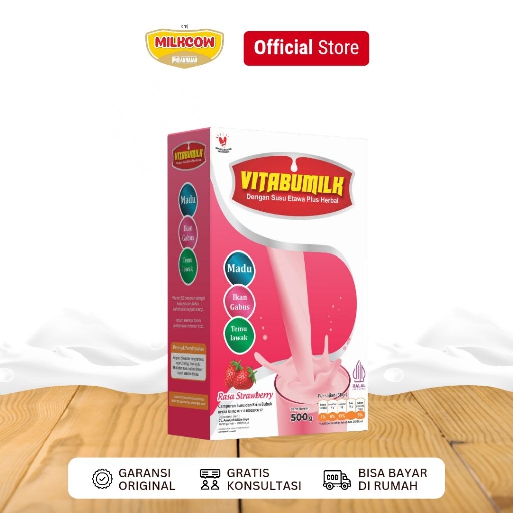 

VITABUMILK - 500GR susu gemuk dan kecerdasan anak