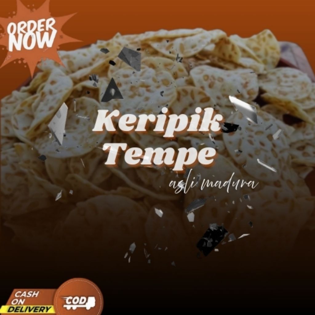 

KRIPIK TEMPE SAGU KEMASAN 1 KG GURIH & RENYAH