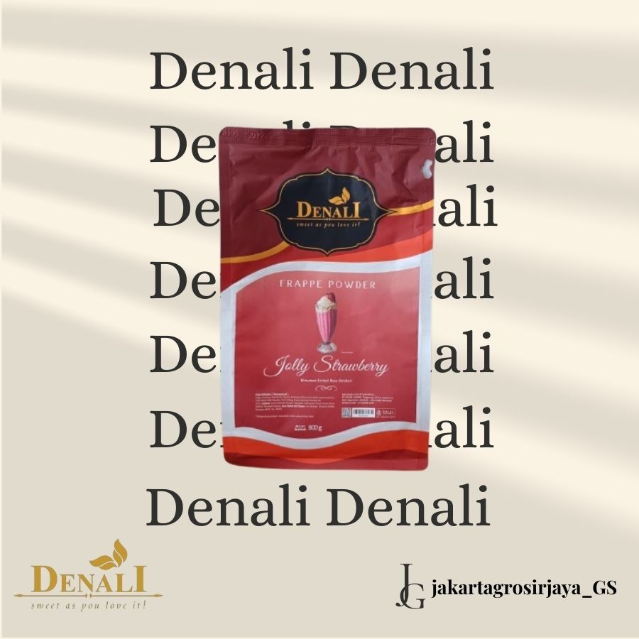 

DENALI BUBUK JOLLY STRAWBERRY | STRAWBERY | STROBERI | STRAWBERI 800 gr