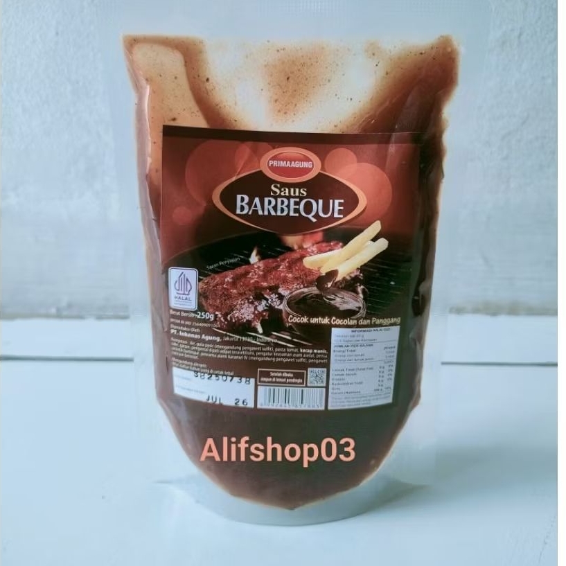 

Saus Barbeque 250gr | Prima Agung