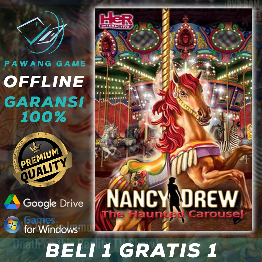 Nancy Drew The Haunted Carousel | PC GAME | LAPTOP GAME | DOWNLOAD