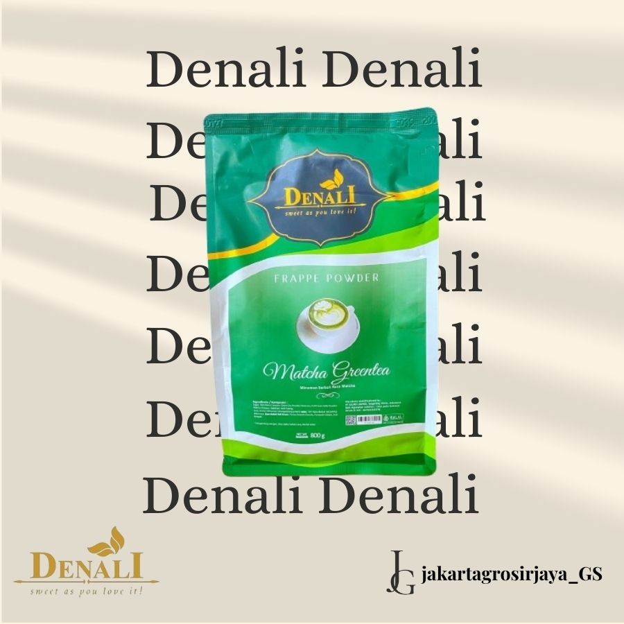 

DENALI BUBUK MATCHA - POWDER MACA GREEN TEA 800 gr