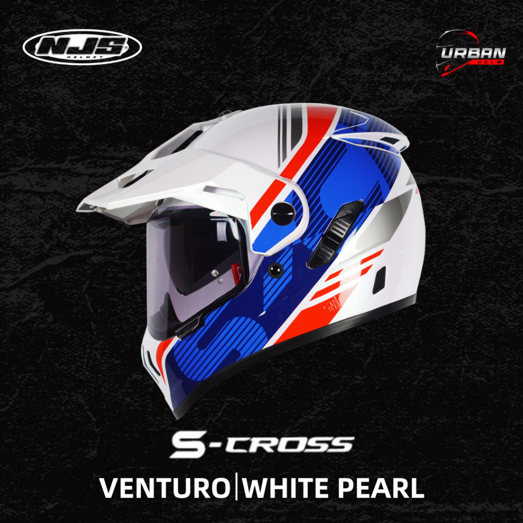 NJS S-Cross Venturo - Helm Fullface | NJS Scross | Scross | NJS Adventure | NJS Touring | Helm Touri
