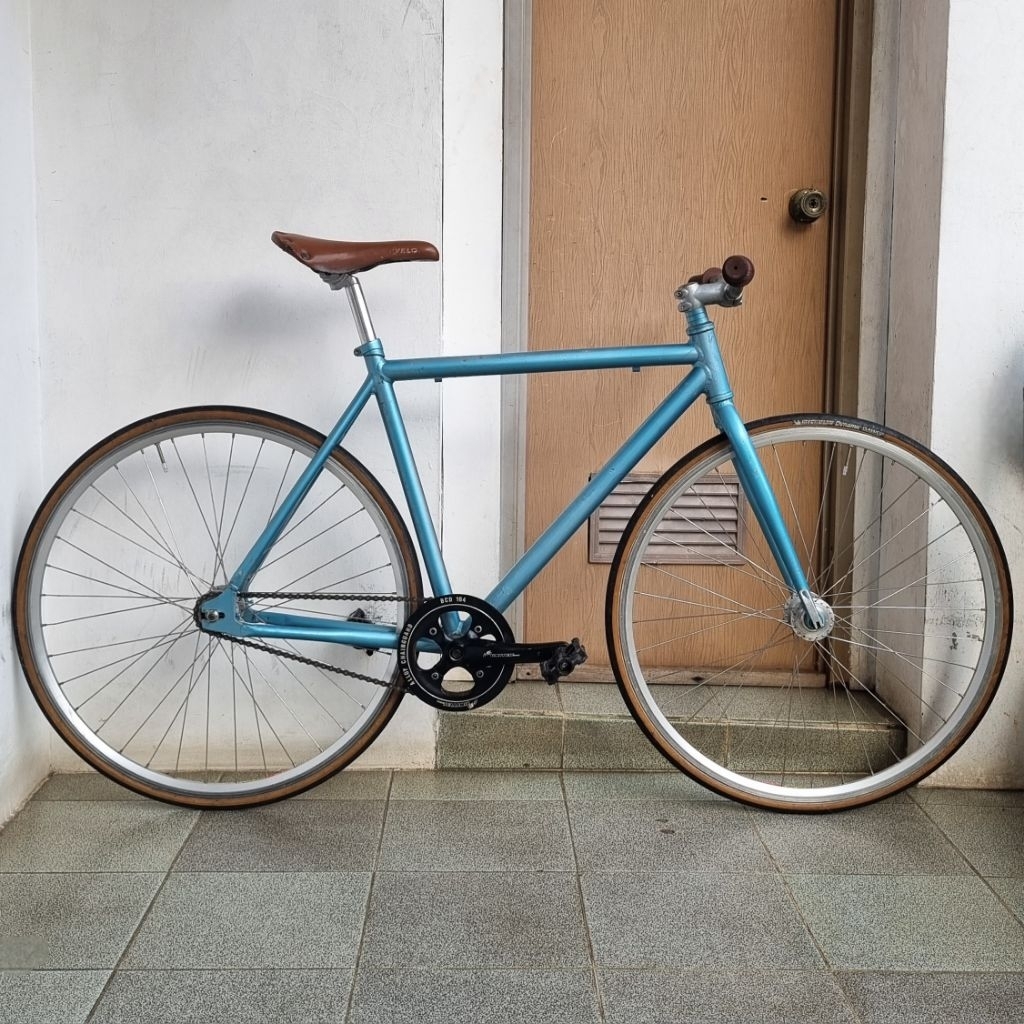 wts fullbike fixie soloist 71 alloy. doltrap. size 52. style classic look