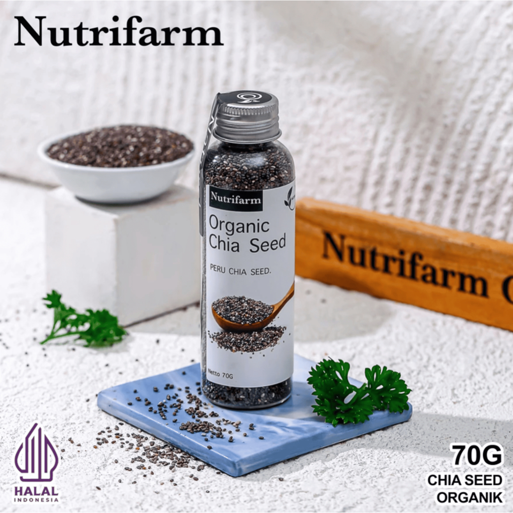 

Nutrifarm Chia Seeds Biji Chia