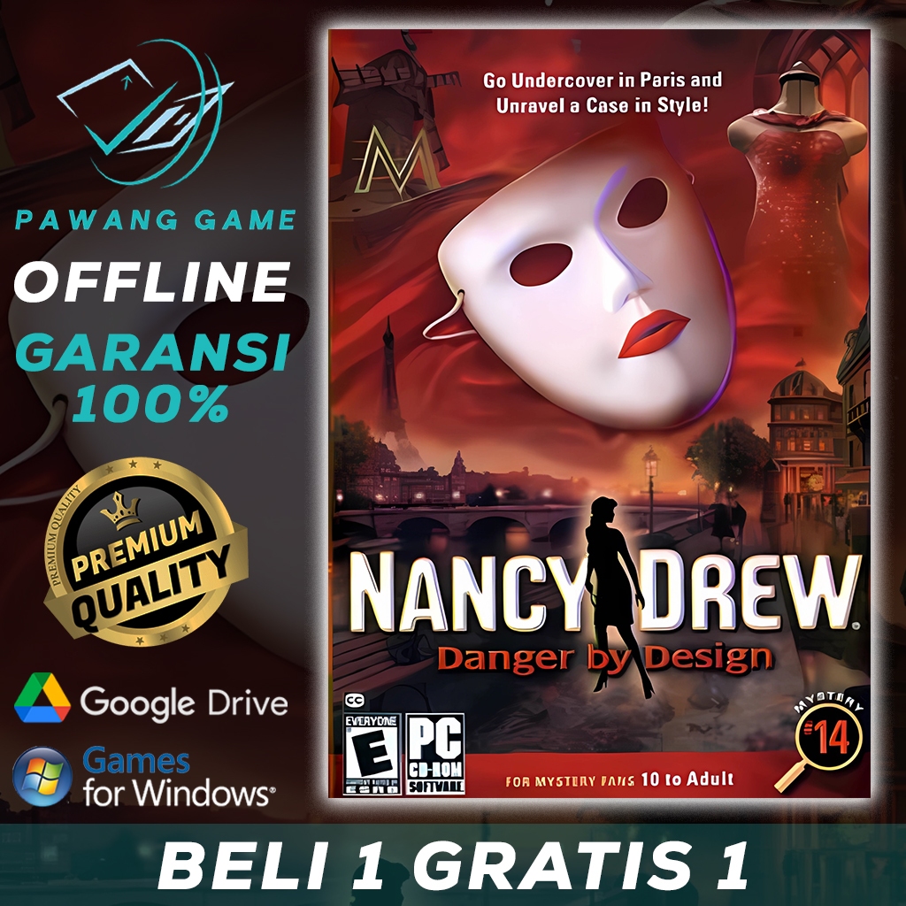Nancy Drew Danger by Design | PC GAME | LAPTOP GAME | DOWNLOAD