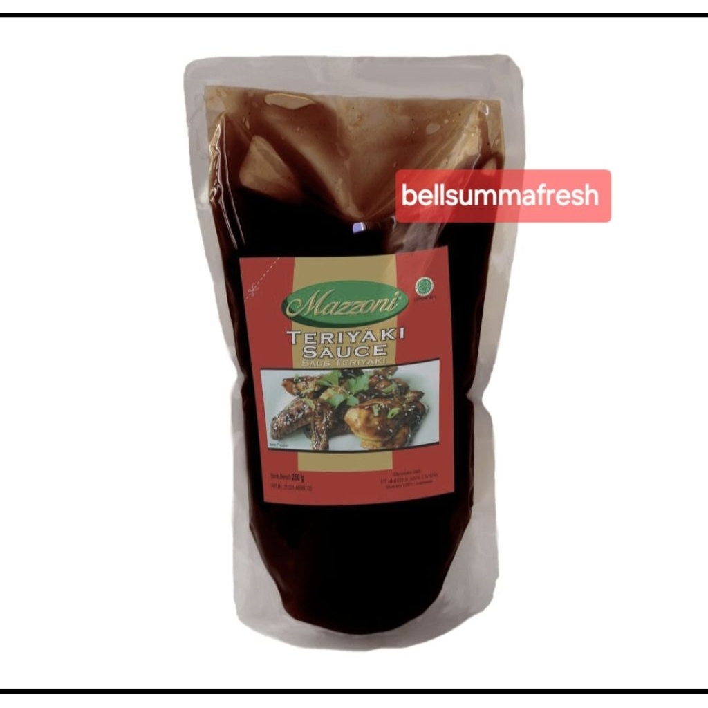 

saos teriyaki sauce mazzoni 250gr