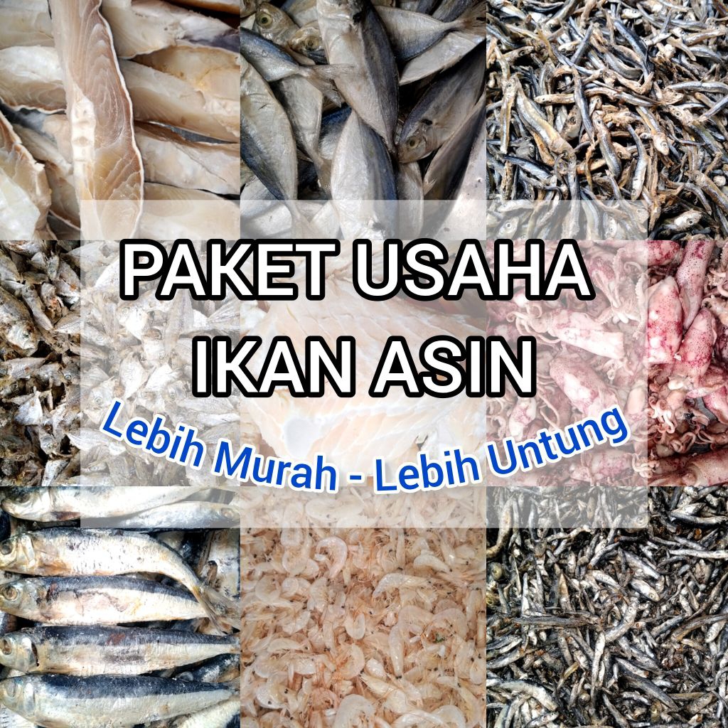 

Ikan Asin 5000/Gocengan Untuk Dijual Kembali. Peluang Usaha Yang Menguntungkan