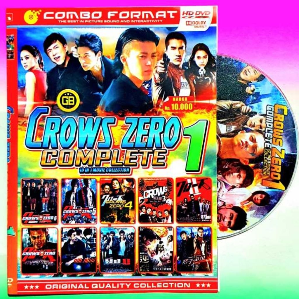 KASET FILM ACTION JEPANG CROW ZERO LENGKAP-KASET FILM ACTION JAPAN CROWS ZERO