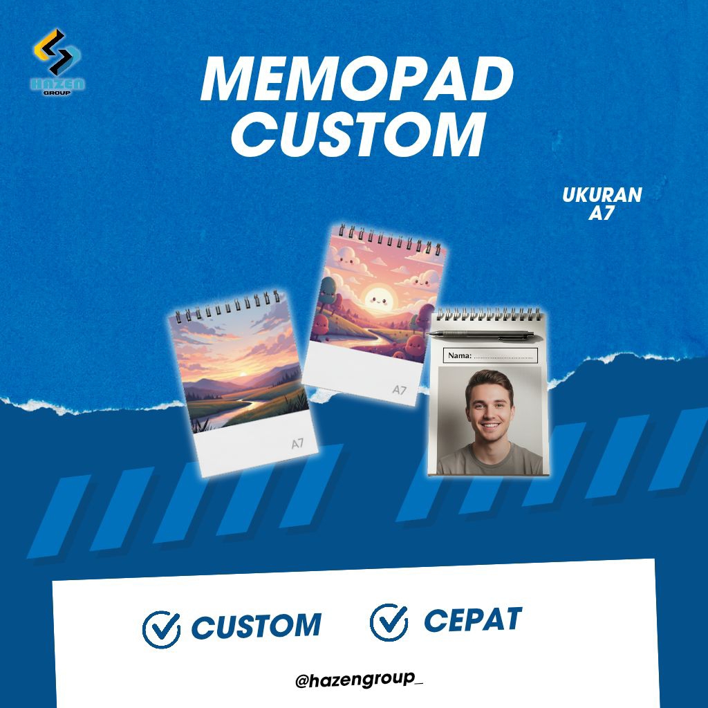 Memopad Custom Murah