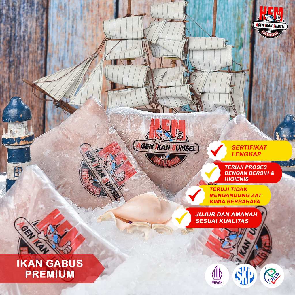 

Ikan Giling Gabus Premium 2 Pack. 2 KG