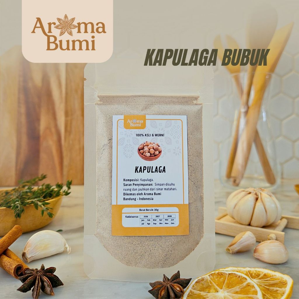 

Aroma Bumi - Kapulaga Bubuk Cardamom Powder Rempah Premium Murah