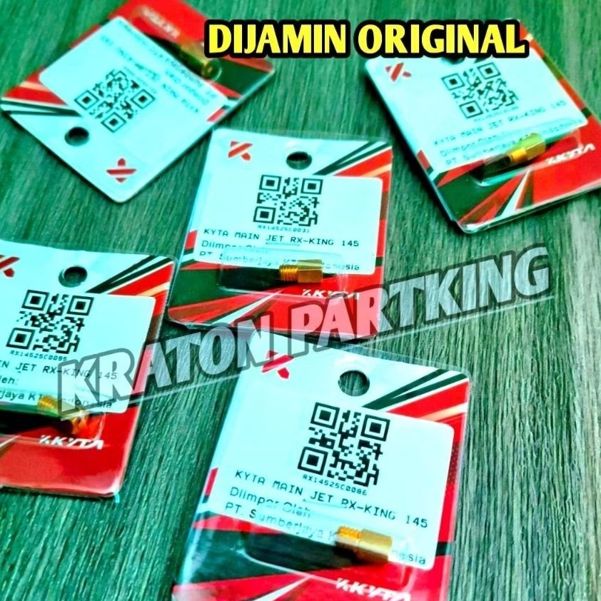 MAIN JET MJ RX KING KTC ORIGINAL Presisi Joss