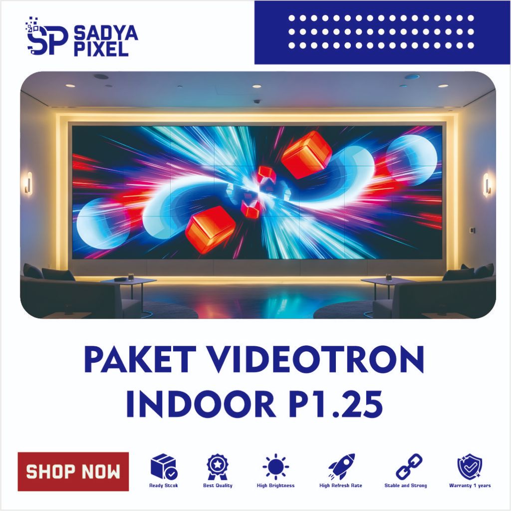 Paket Videotron Indoor P1.25