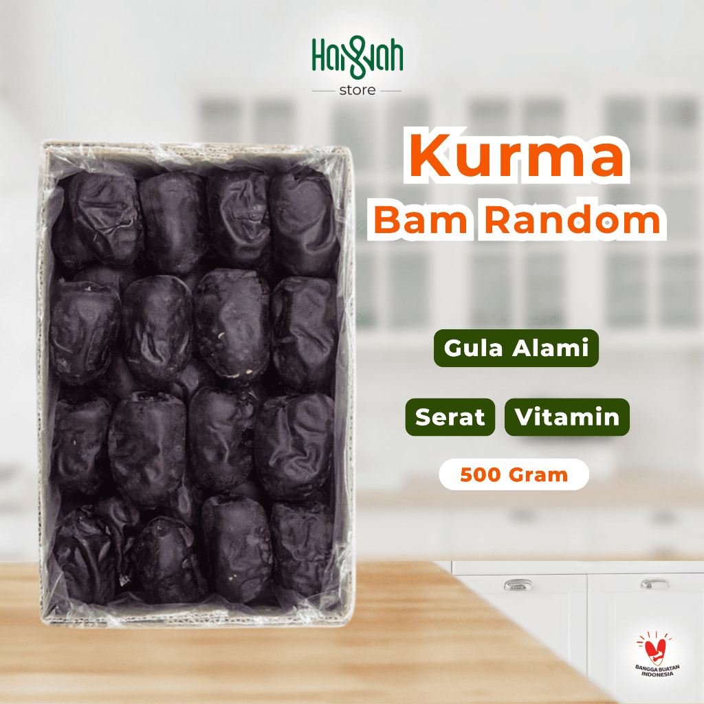

Kurma Bam Anggur Legit 500 Gram Original Fresh Premium