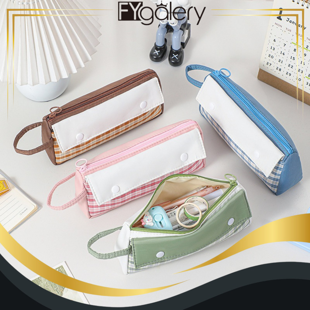 

FYgalery Tas Serbaguna Tempat Pensil Pen/Pouch Make Up Kotak Pensil Stationery Y3507