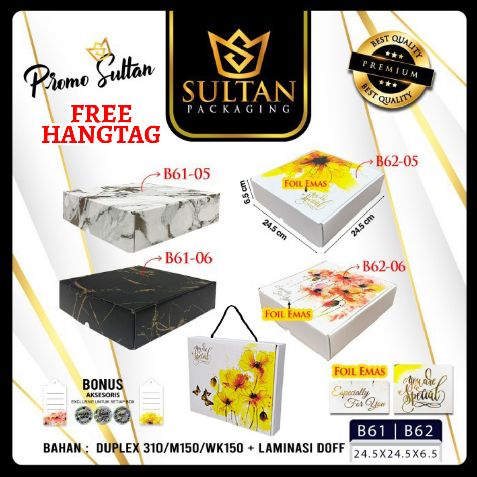 

Kotak Kado Marble - Kotak Dus Hampers - Box Kado Jumbo Motif Marble - B62