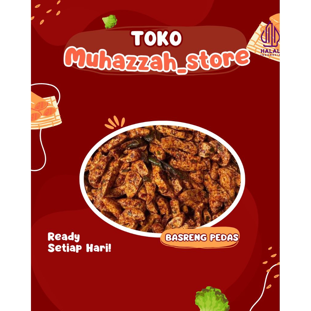 

Basreng pedas daun jeruk 1 kg murah meriah rasa renyah gurih di Aceh