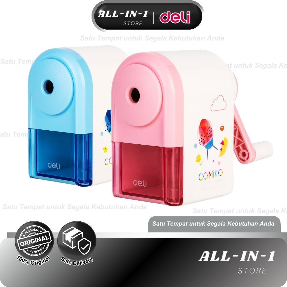 

Deli Rautan Pensil Rotary E0641S Pencil Sharpener Alat Raut Putar Perlengkapan Sekolah Dan Kantor