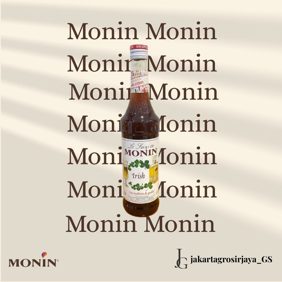 

SYRUP MONIN IRISH 700 ml SIRUP - MONIN IRISH 700 MILI