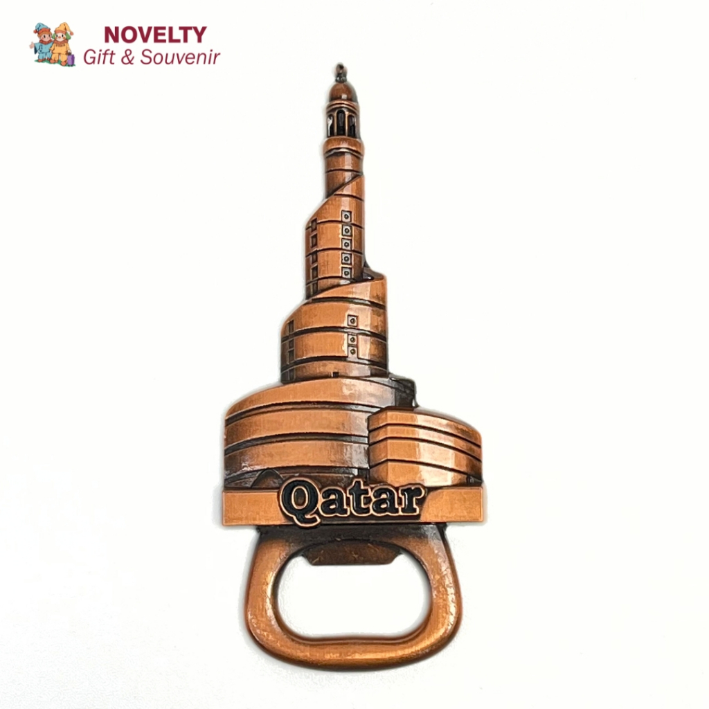 Souvenir magnet kulkas Qatar oleh oleh negara Timur Tengah